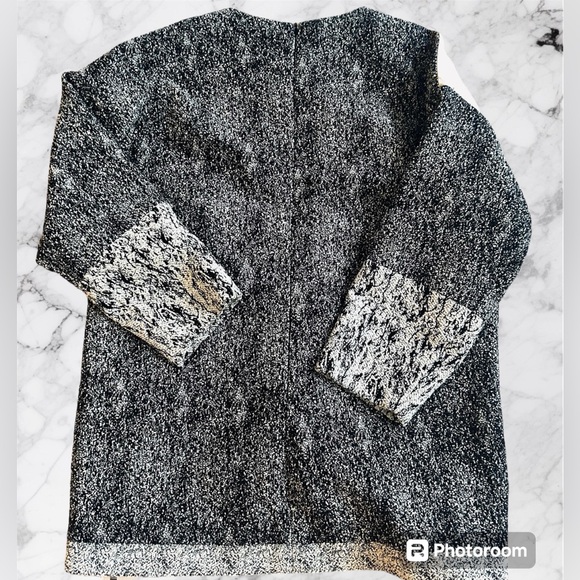 CELINE Leather and Tweed Top US 4/6 FR36 - Picture 6 of 15